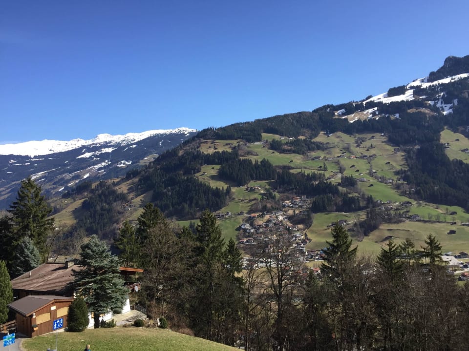 Blick vom Balkon Hotel Schwendberger Hof
