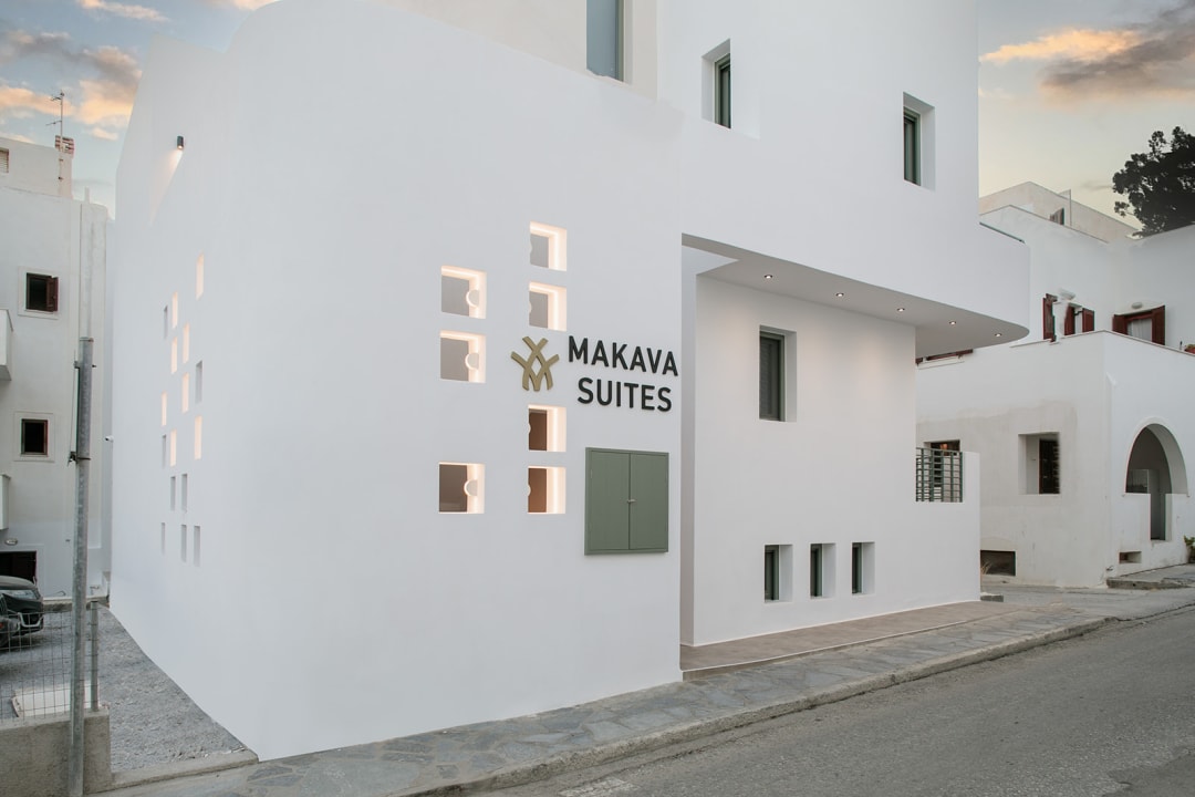 Außenansicht Makava Suites Naxos