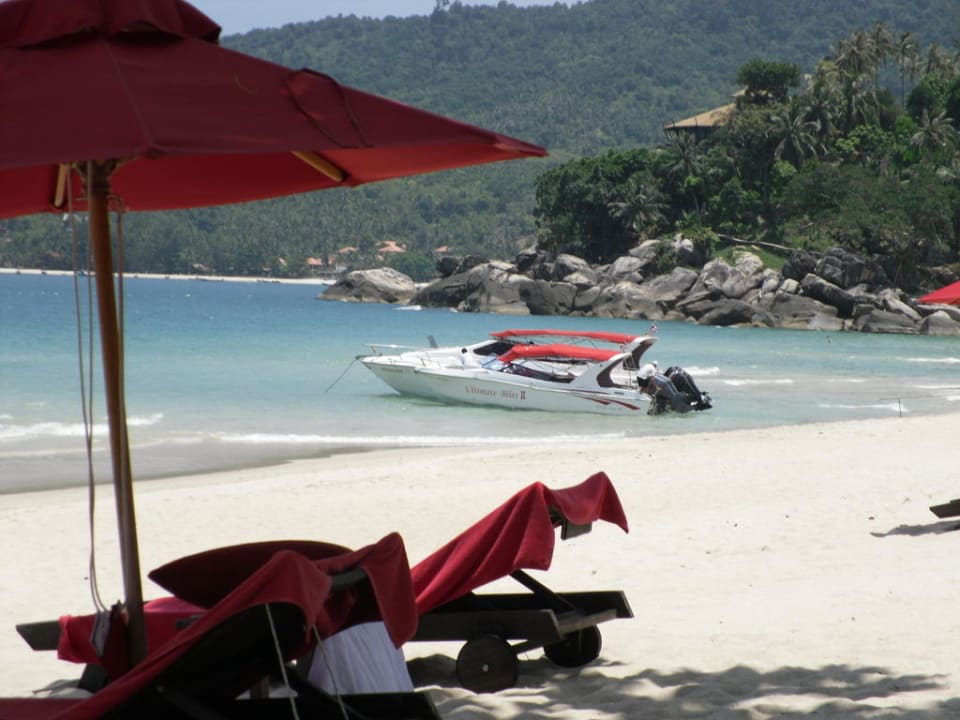 Die beiden Speedboote des Rasananda Anantara Rasananda Koh Phangan -  Villas
