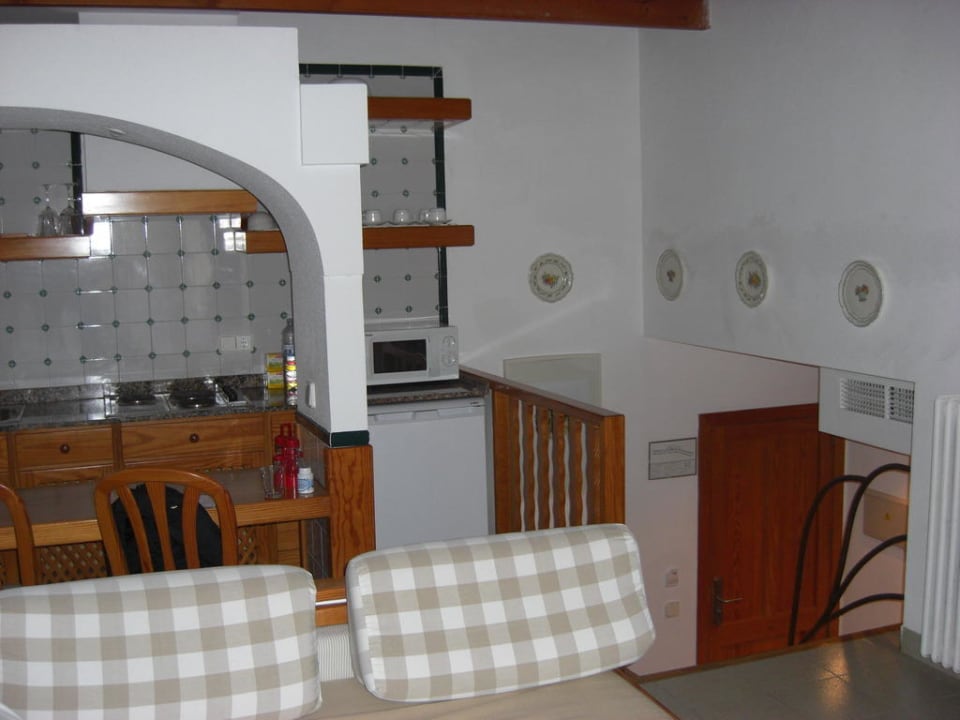 Treppe zum Bad und Schlafzimmer Es Bauló Petit Hotel