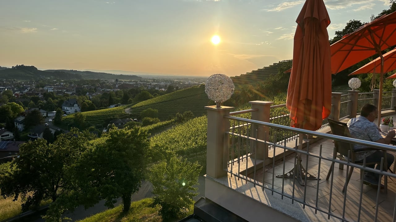 Ausblick Hotel am Berg