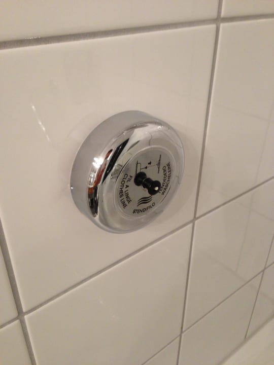 Wäscheleine zum ausziehen Hotel Don Giovanni Prague