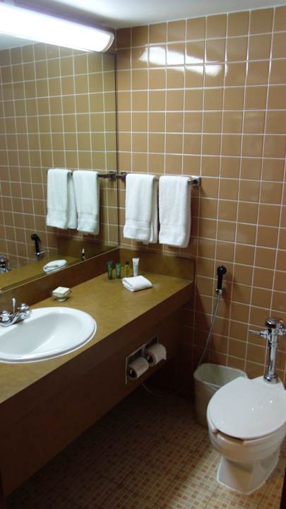 Bad (Badewanne nicht im Bild) Hilton Garden Inn Ras Al Khaimah