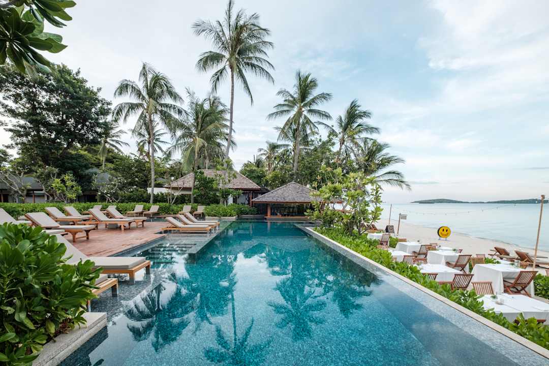 Pool Banana Fan Sea Resort