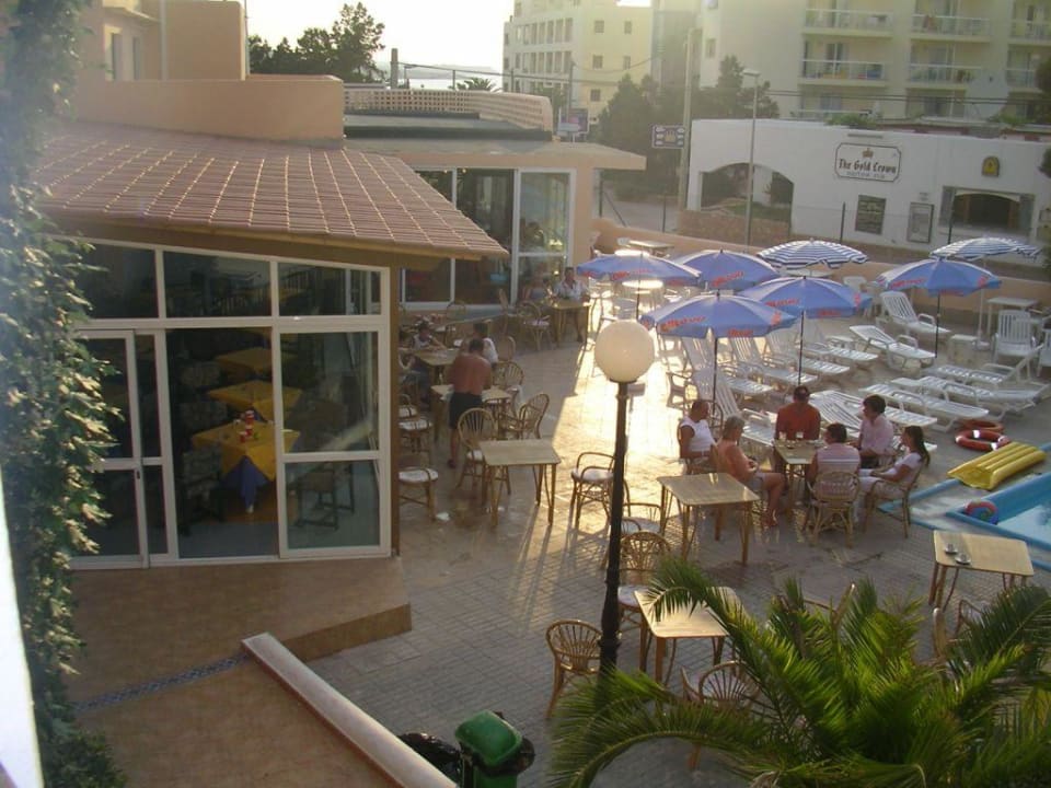 Blick vom Balkon Aparthotel Vibra Club Maritim