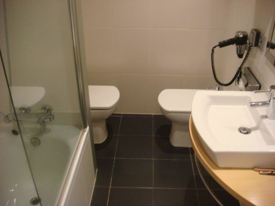 Badezimmer Hotel Zentral Ave