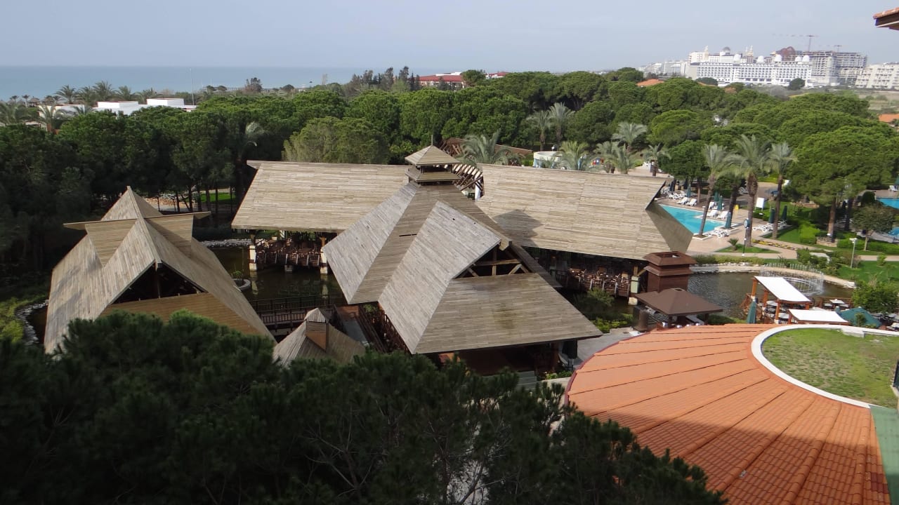 Blick vom Zimmer IC Hotels Green Palace