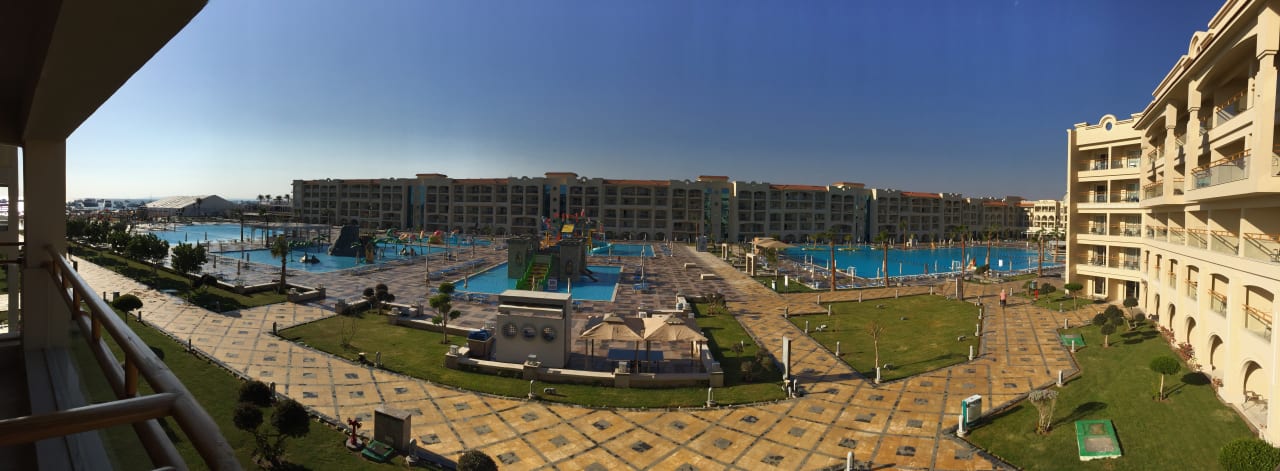 Ausblick Pickalbatros White Beach Resort - Hurghada