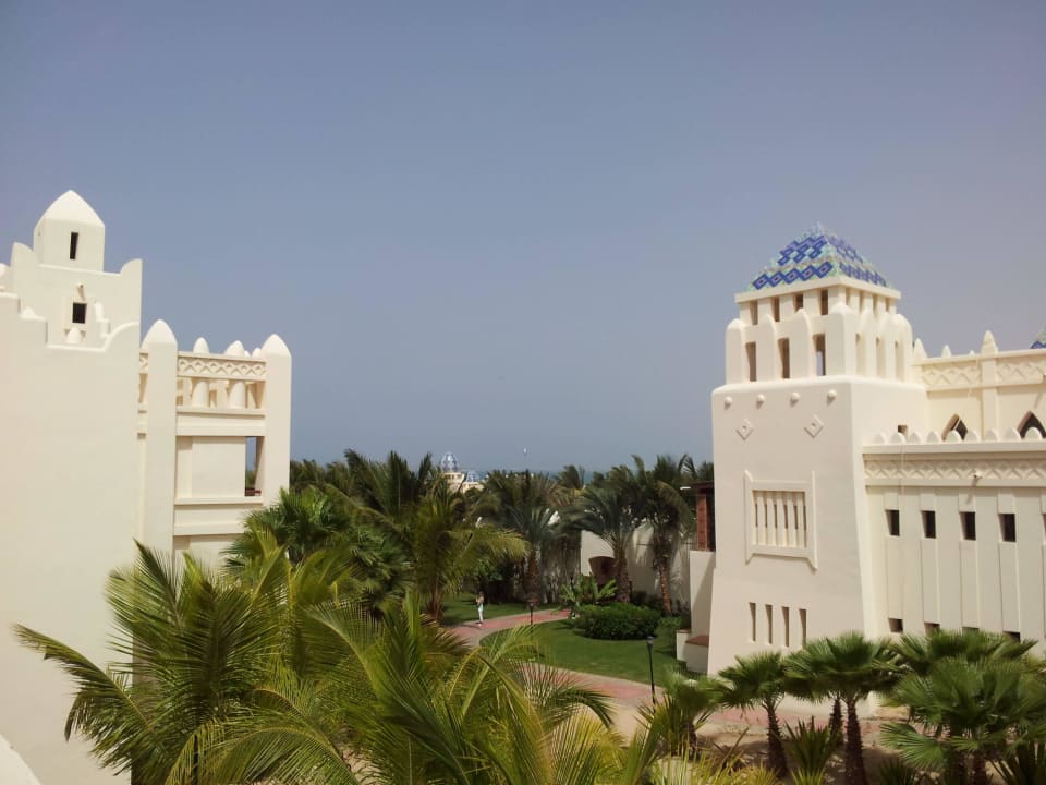 Im Oberen teil der Anlage Grün Hotel Riu Karamboa
