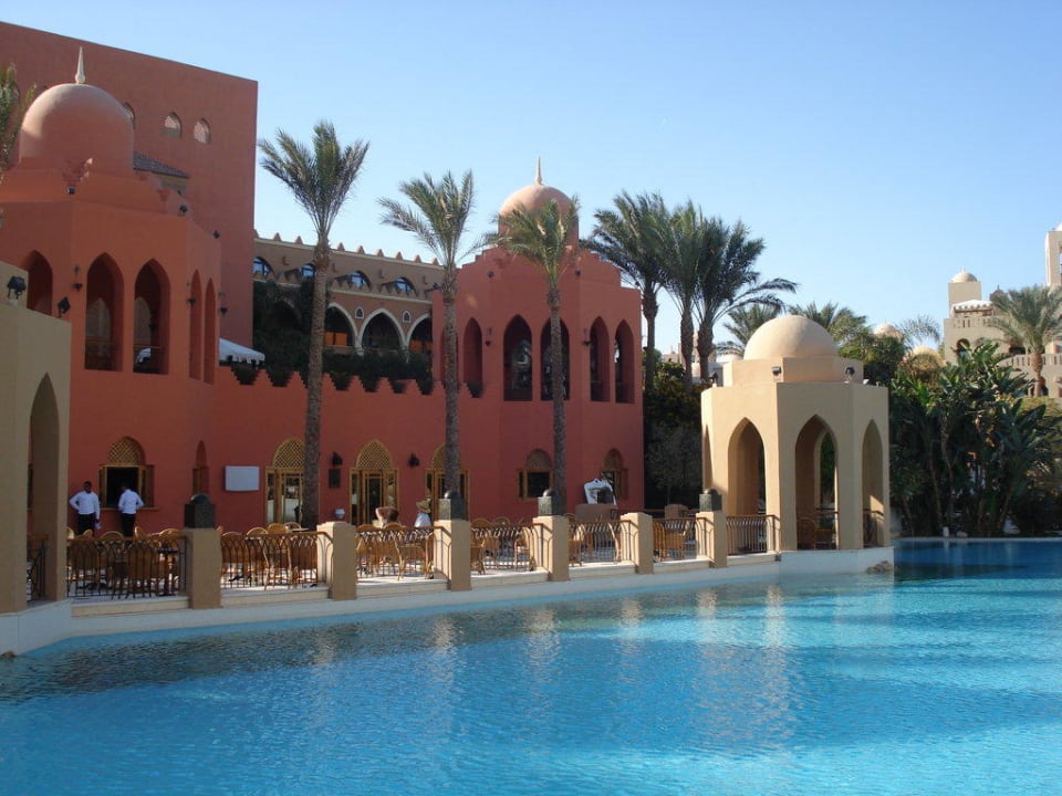Obere Poolanlage beim Joker Club Makadi Palace