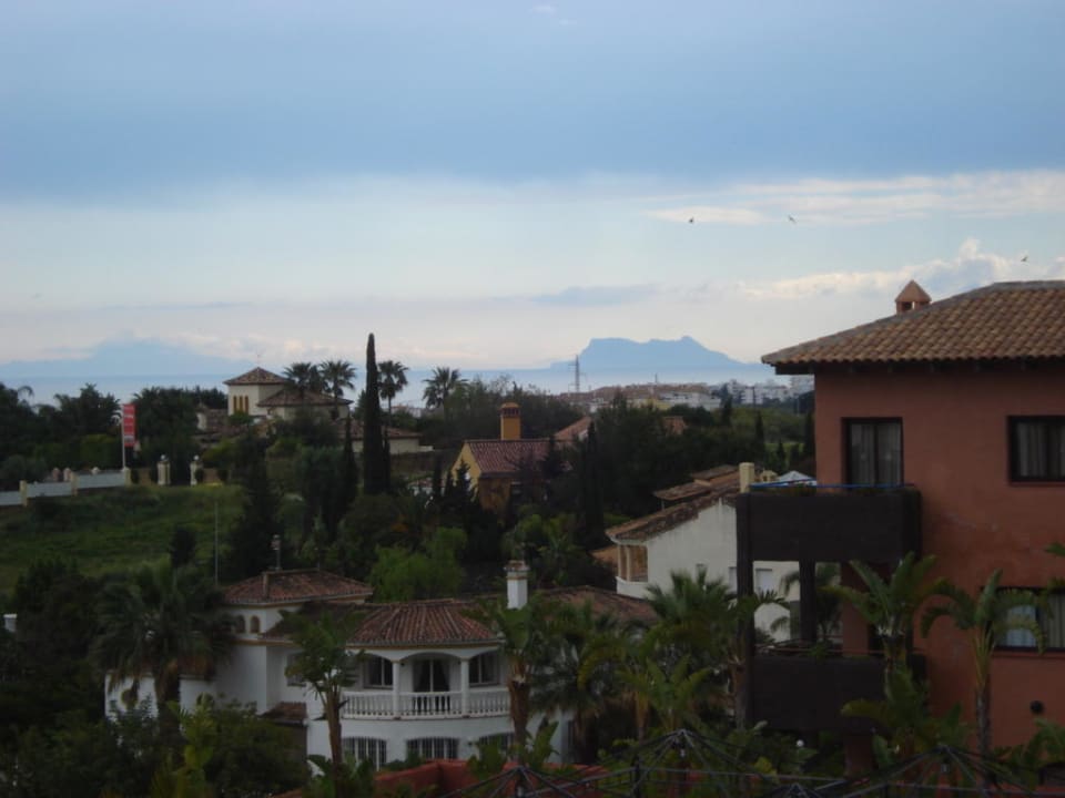 Blick von unserem Balkon auf Gibraltar Bakour Oh Nice Costa del Sol