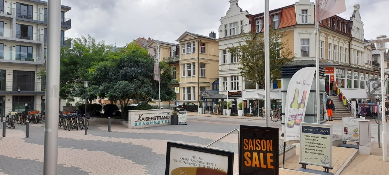 Außenansicht Seehotel Baltic