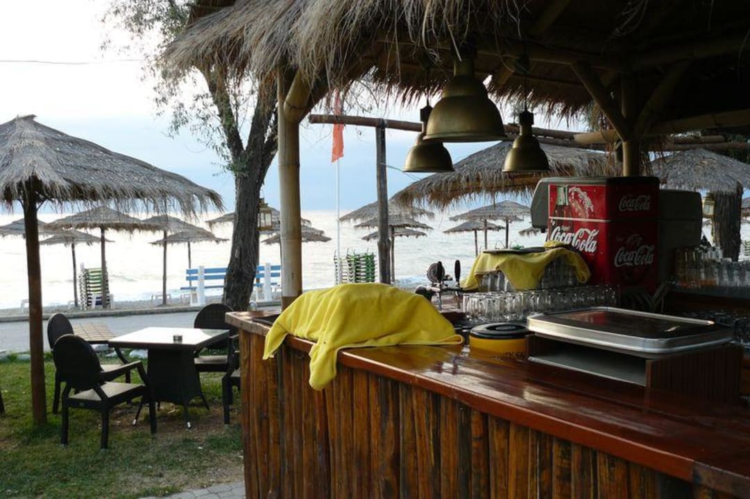 Bar przy plaży alltoura Club Hotel Poseidon Palace