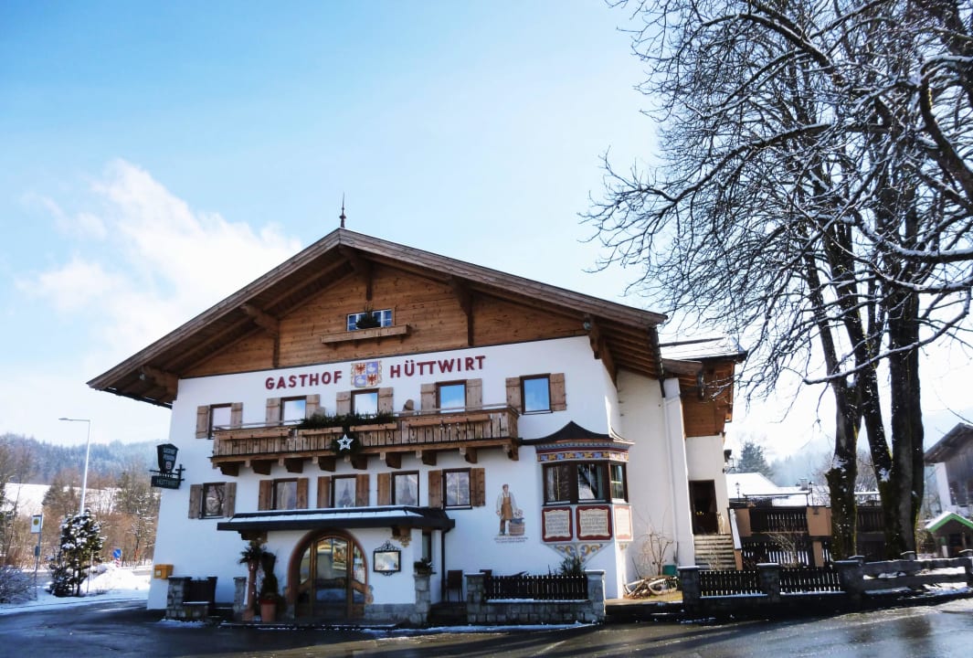 Eingang Frühstückspension Hüttwirt