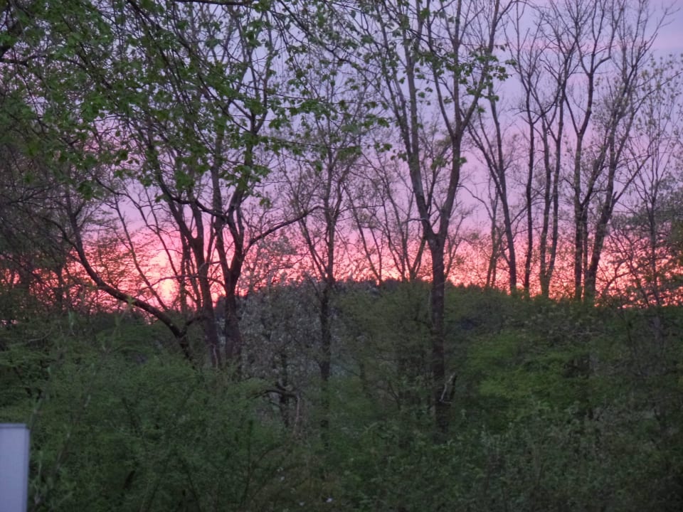 Abendrot Appartementhaus Rottalblick