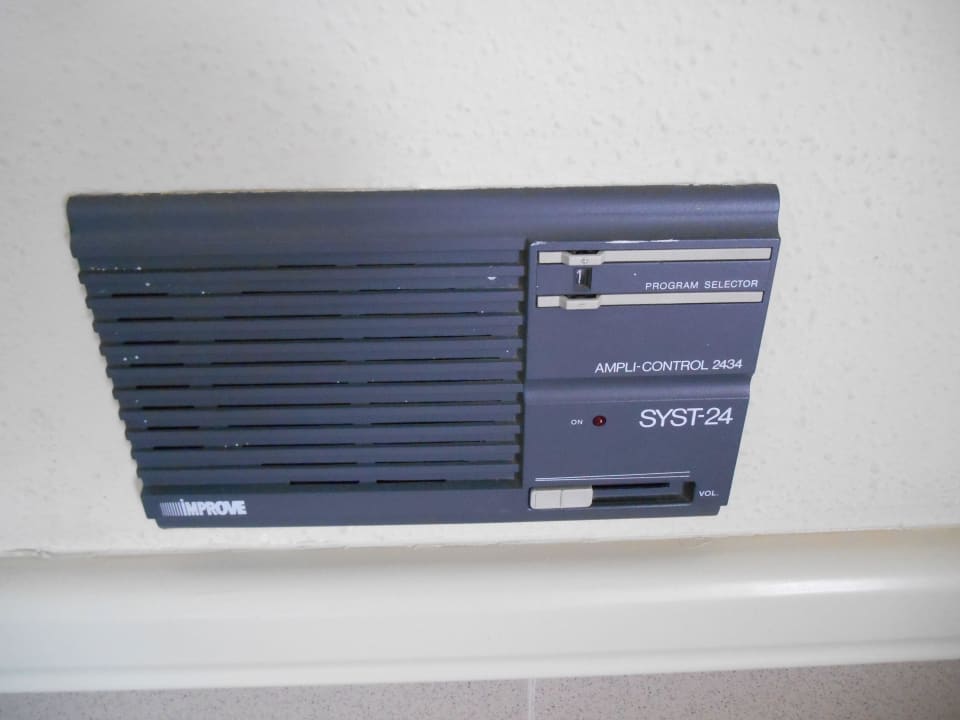 Radio ist da, funktioniert aber nicht AQUA Hotel Promenade & Spa