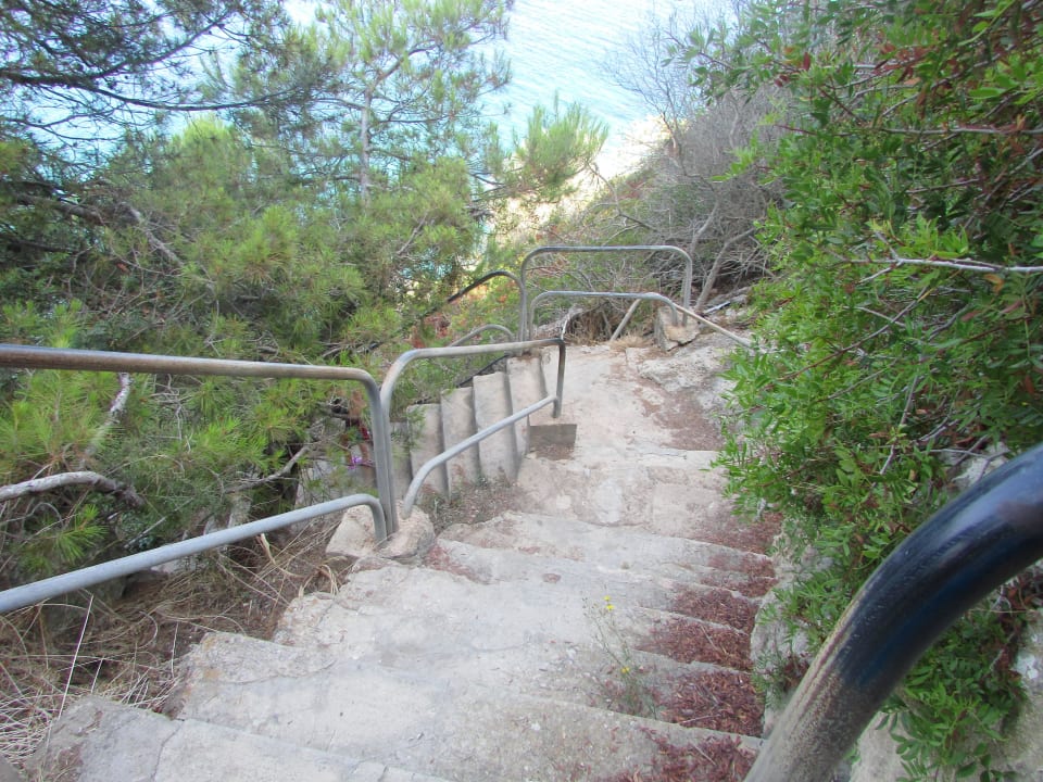 Die besagte Treppe Sun Club Eldorado