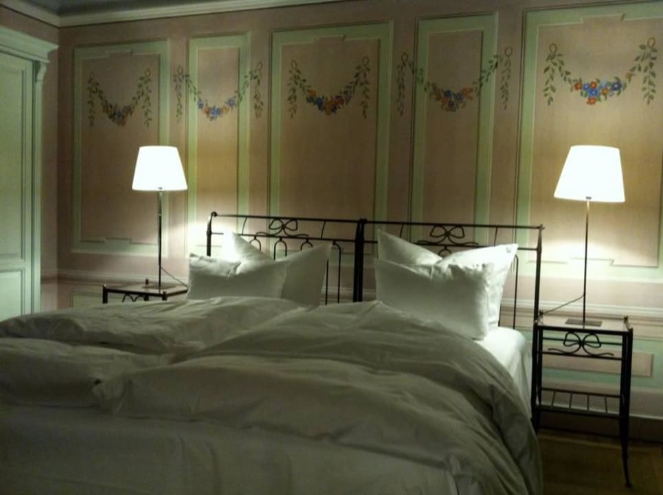 Wunderschöne Wandmalerei Hotel Villa Sorgenfrei & Restaurant Atelier Sanssouci