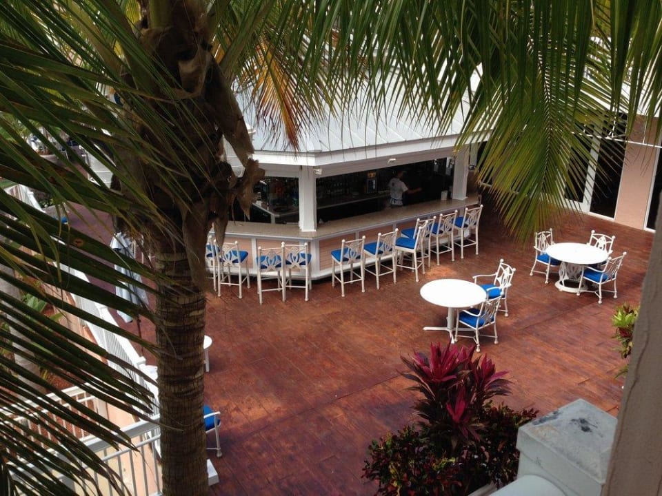 Blick vom Zimmer - Bar Hotel Doubletree Grand Key Resort