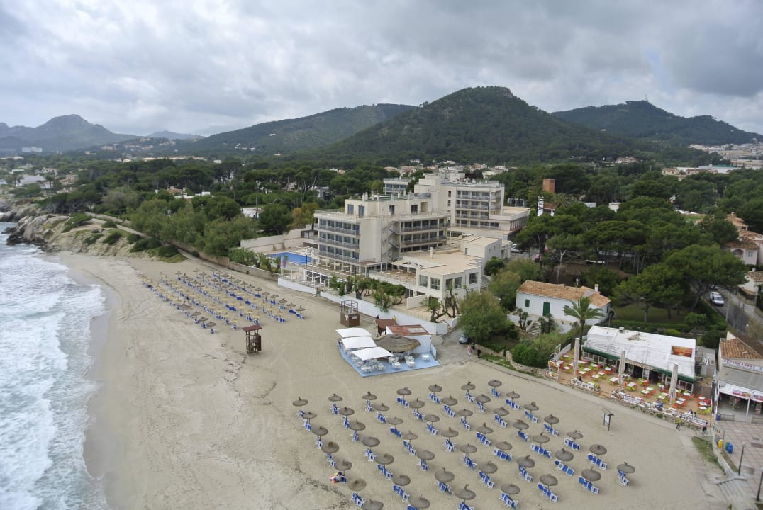 Ausblick von der Lounge in der 9. Etage Son Moll Sentits Hotel & Spa