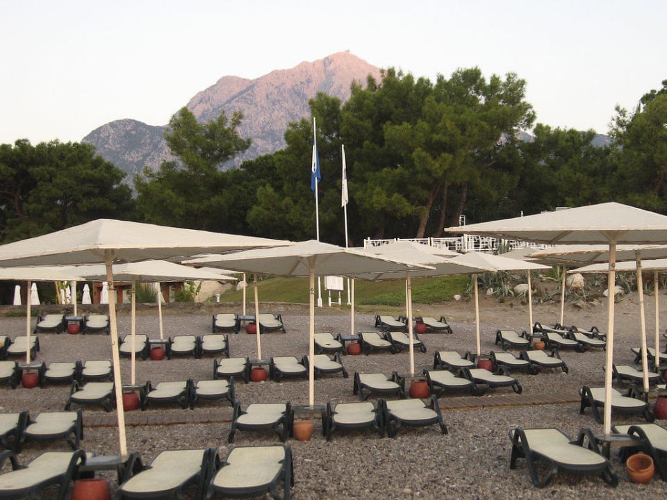 Sonnenaufgang mit Berg Olympos Mövenpick Resort Antalya Tekirova
