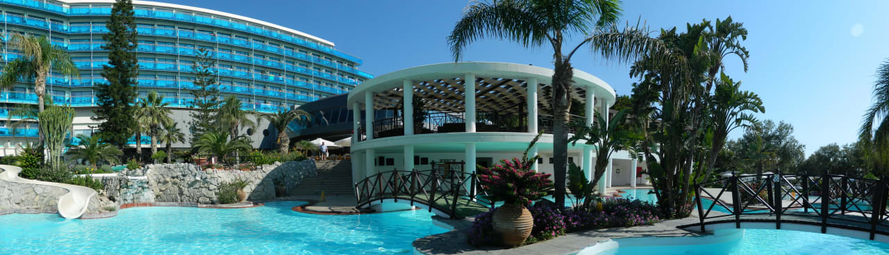 Vue panoramique. Hotel Calypso Beach