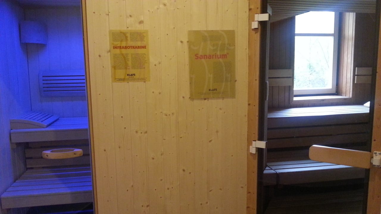 Infrarotkabine und Saunarium Hotel Albizia