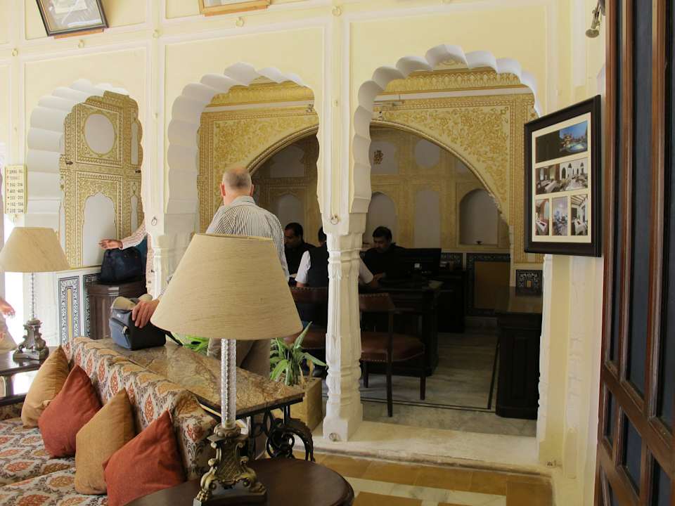 Rezeption Hotel Mandawa Castle