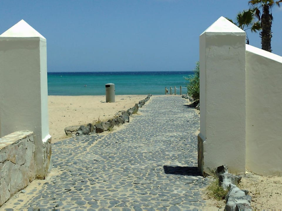 Der Weg vom Hotel zum Strand SBH Fuerteventura Playa