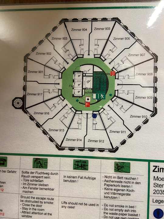 Zimmer Mövenpick Hotel Hamburg