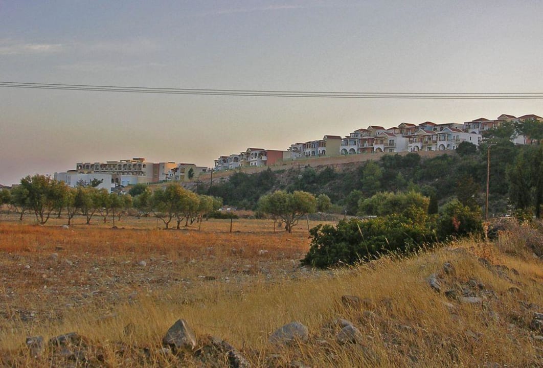 Aussenansicht Anlage von Zufahrtsstrasse Lindos Imperial Resort & Spa