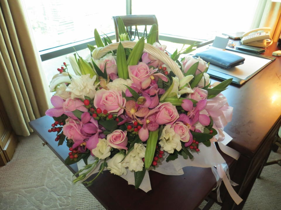 Blumen auf dem Zimmer - Extrabestellung Hotel The Peninsula Bangkok