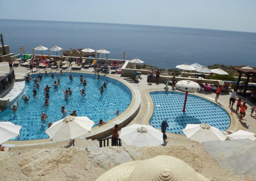 Pool Helios Hotel Kalithea Horizon Royal