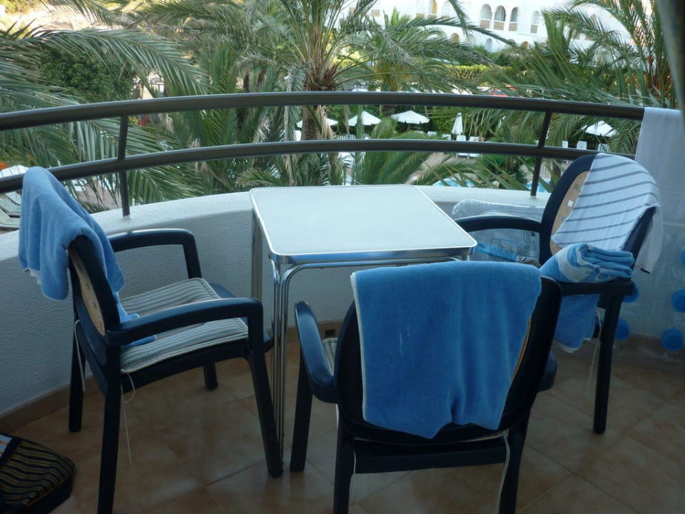 Balkon für 4 Personen Hipotels Dunas Cala Millor