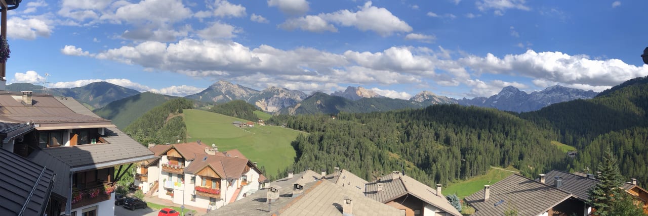 Ausblick Hotel Antermoia