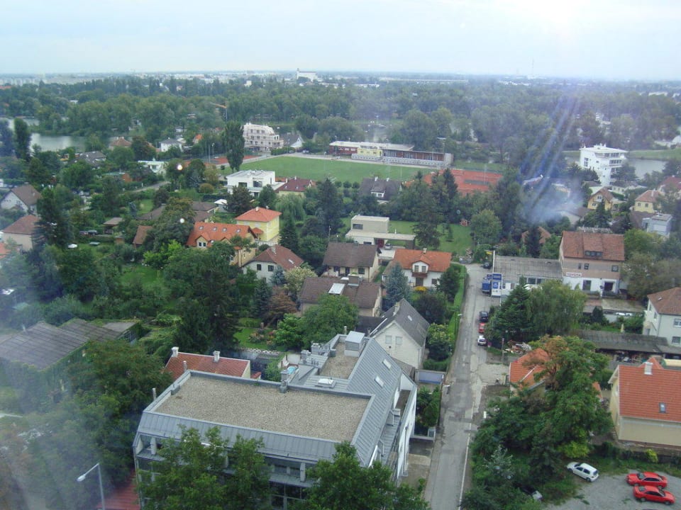 Zimmerausblick NH Danube City