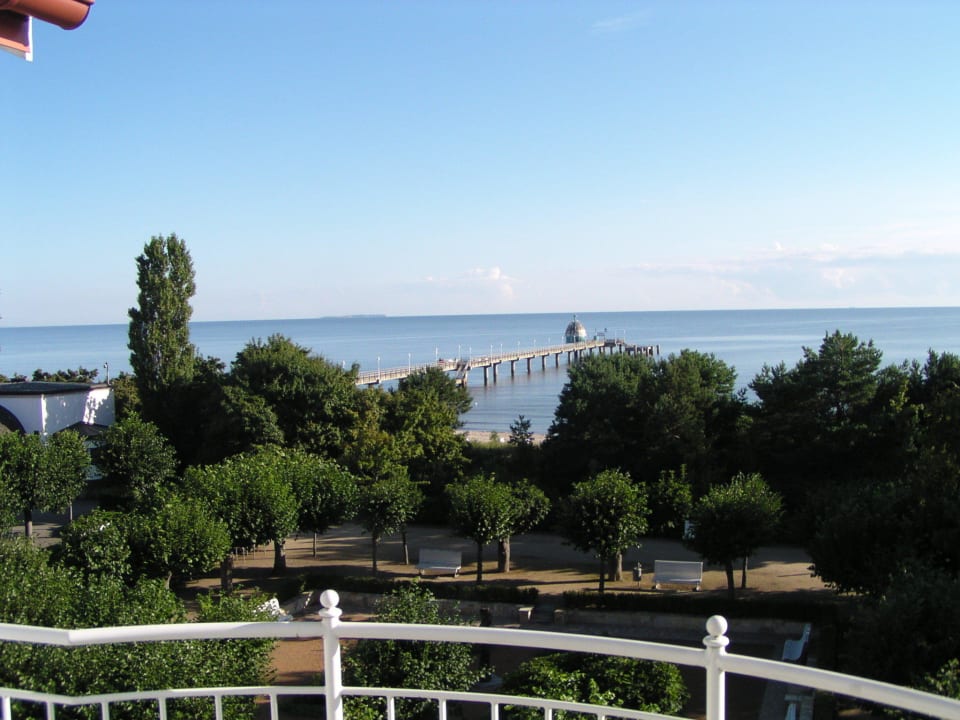 Blick auf die Ostsee Kleine Strandburg Zinnowitz