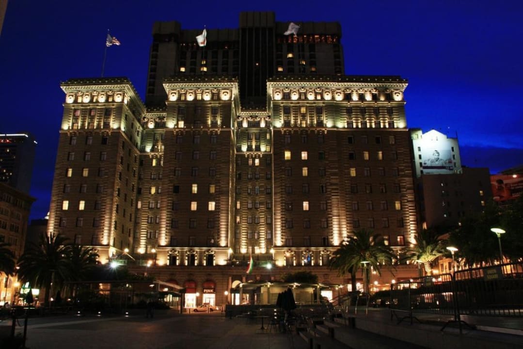 Bei Nacht vom Union Square aus Hotel The Westin St. Francis