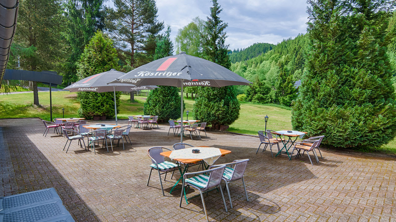 Gartenanlage Berghotel Mellenbach