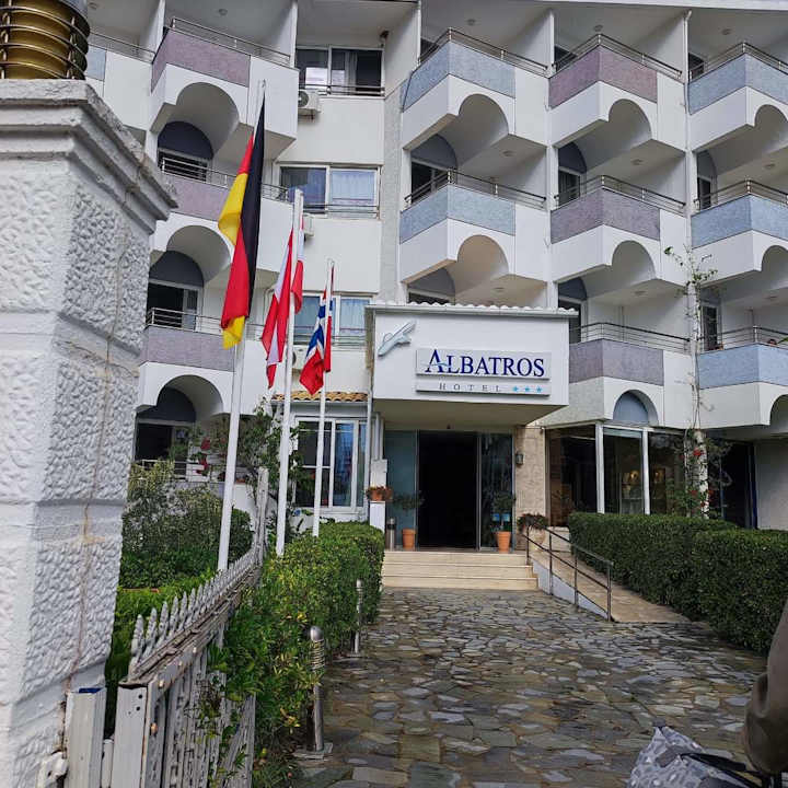 Außenansicht Hotel Albatros