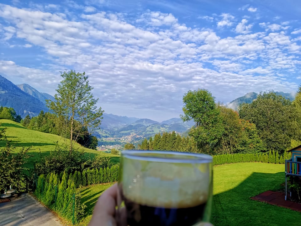 Ausblick Der Alpenblick