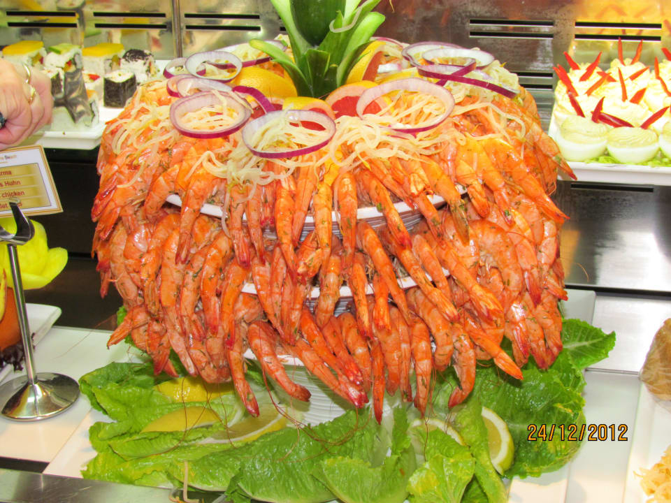 Vorspeisen-Büffet 24.12.12 Sentido Trendy Verbena Beach