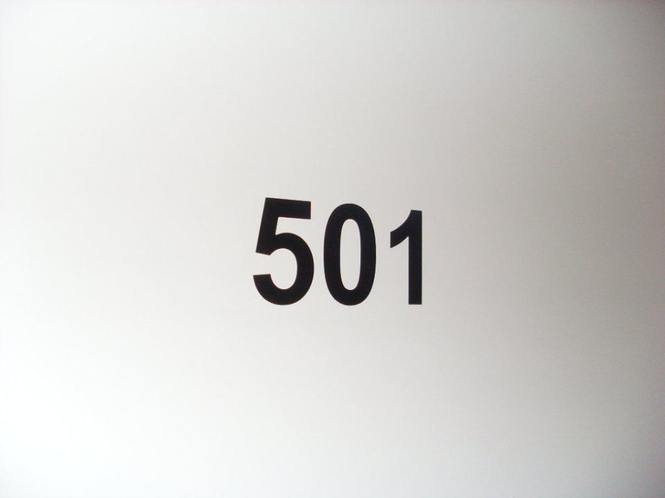 Mein Zimmer Nr. 501 Willy Hotel Frankfurt