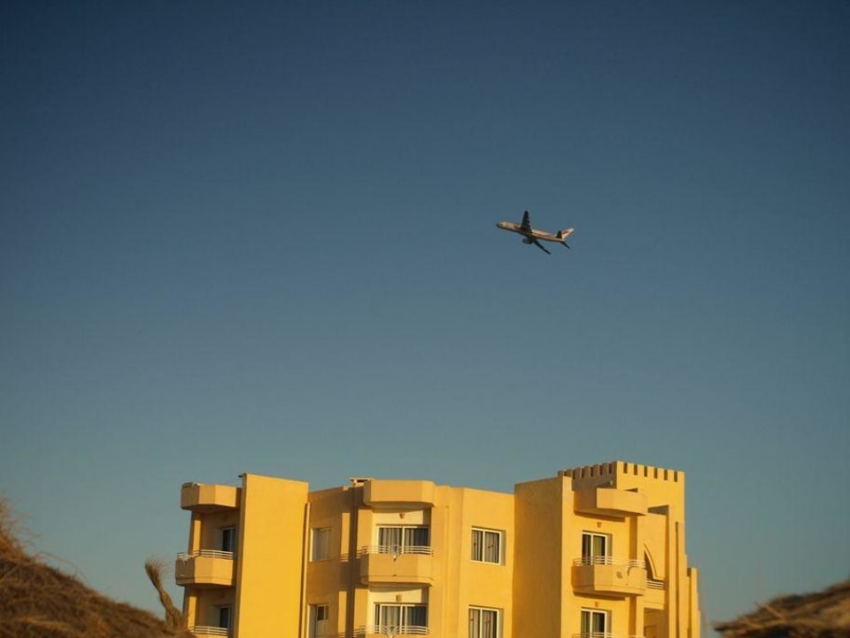 Nad hotelem Skanes Serail Aquapark