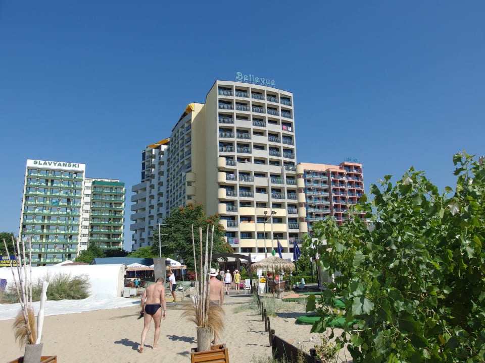Blick auf das Hotel Sentido Bellevue Beach