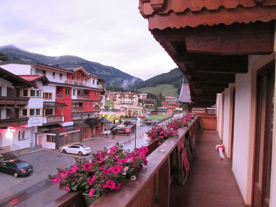 Het terras  Hotel Waldhof