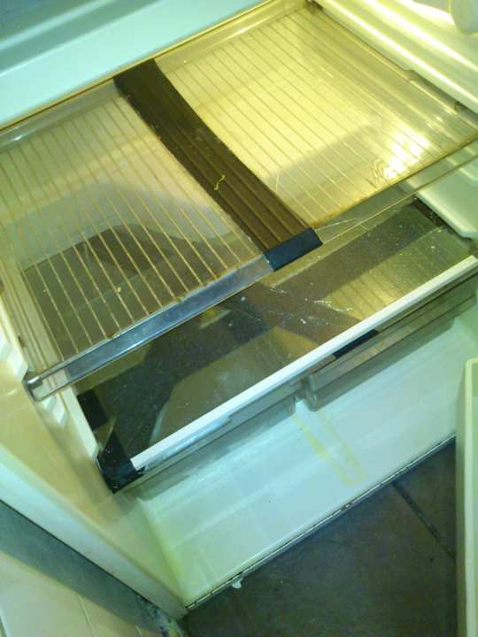 Klebeband zur zusätzliche Stabilisierung ?! Altstadt Apartment Enteresan