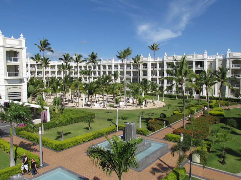 Blick über die Anlage Hotel Riu Palace Bavaro