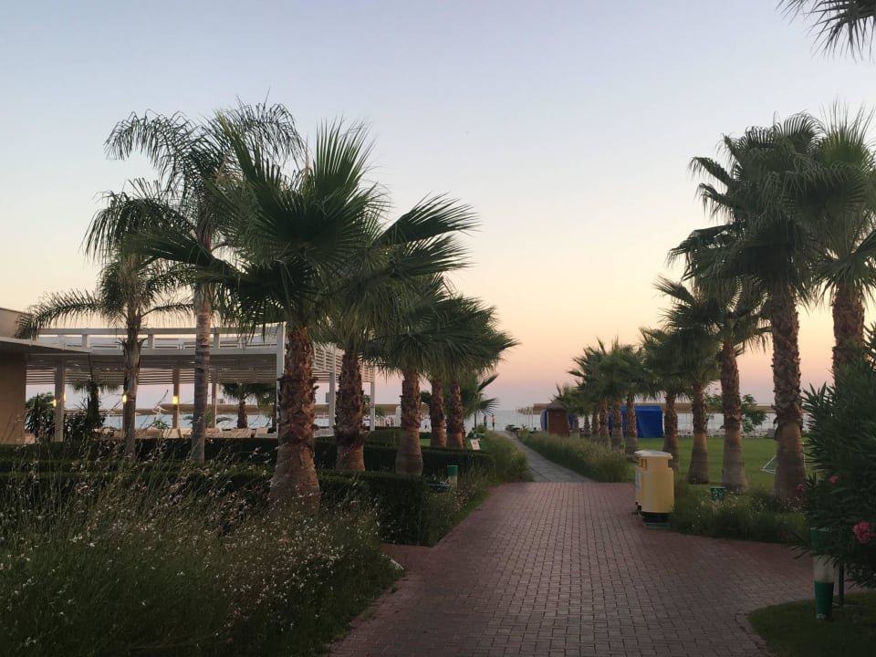 Strandzugang vom Hotel Sunis Elita Beach Resort & Spa
