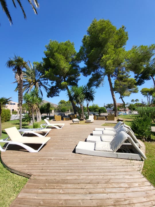 Gartenanlage BG Hotel Rei del Mediterrani Palace